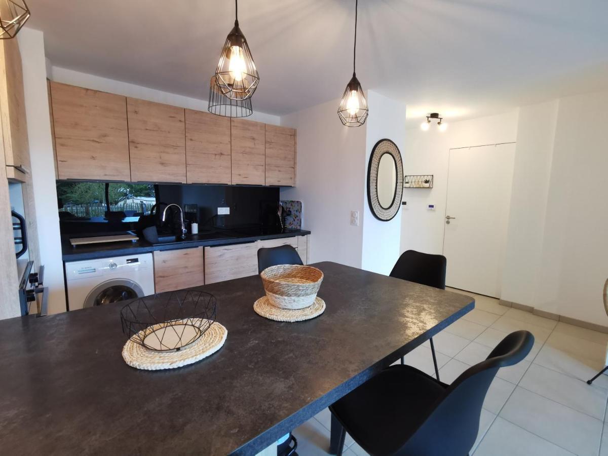 Apartmán Les Ganivelles Donville-les-Bains Exteriér fotografie