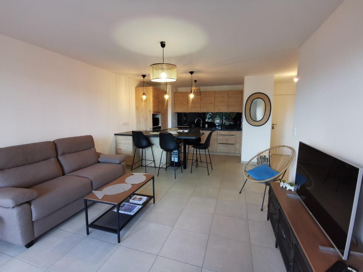 Apartmán Les Ganivelles Donville-les-Bains Exteriér fotografie