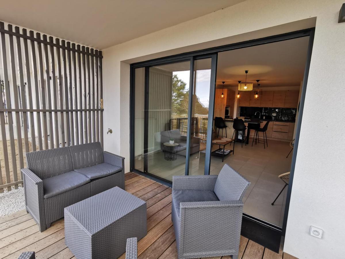 Apartmán Les Ganivelles Donville-les-Bains Exteriér fotografie