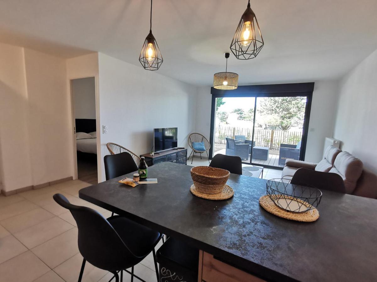 Apartmán Les Ganivelles Donville-les-Bains Exteriér fotografie
