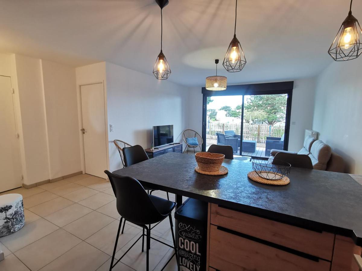 Apartmán Les Ganivelles Donville-les-Bains Exteriér fotografie